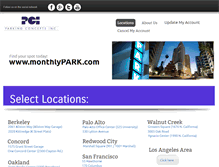 Tablet Screenshot of monthlypark.com